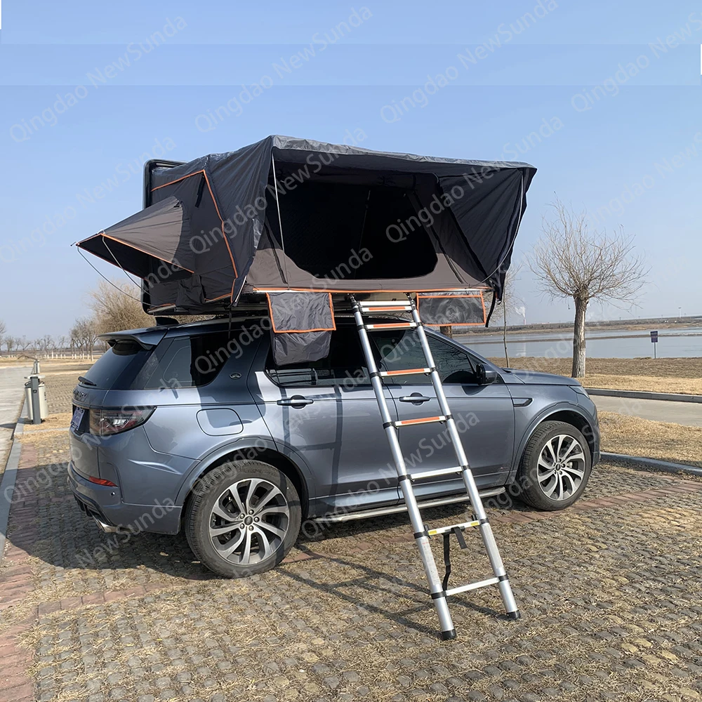 

ABS Auto Hard shell Rooftop Tent 4 Person , 2022 Diy Automatic Car Clamshell Roof Top Tent Camper 4 People 3-4 Person King Size