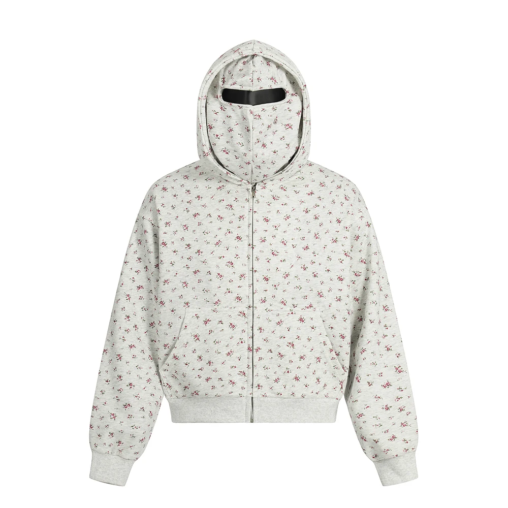 

2025 Designer Fleece Zip Up Cardigan Men Women Double hoody full printed High Quality Heavy Fabric Loose Hoodie Sweatshirts