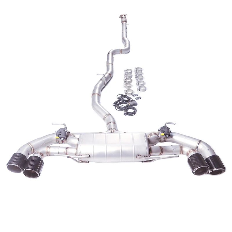 

[Custom product] Suitable for Alfa Romeo Catback exhaust muffler, 304 stainless steel electronic valve exhaust system