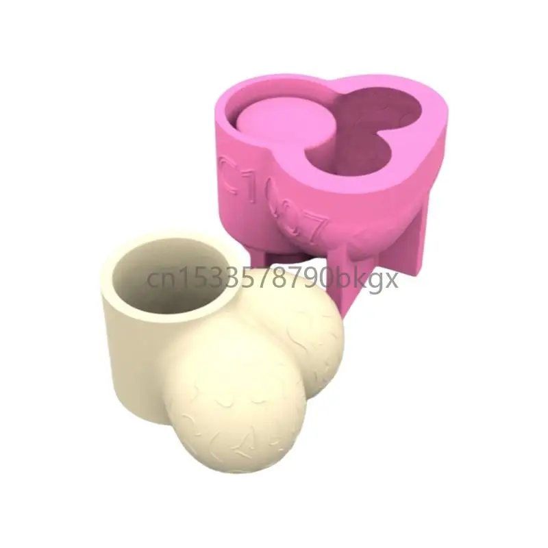 Artistic Silicone Cement Planter Molde