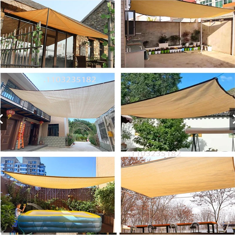 Outdoor garden shading net, UV protection, outdoor shading, swimming pool shading, plant shed shading