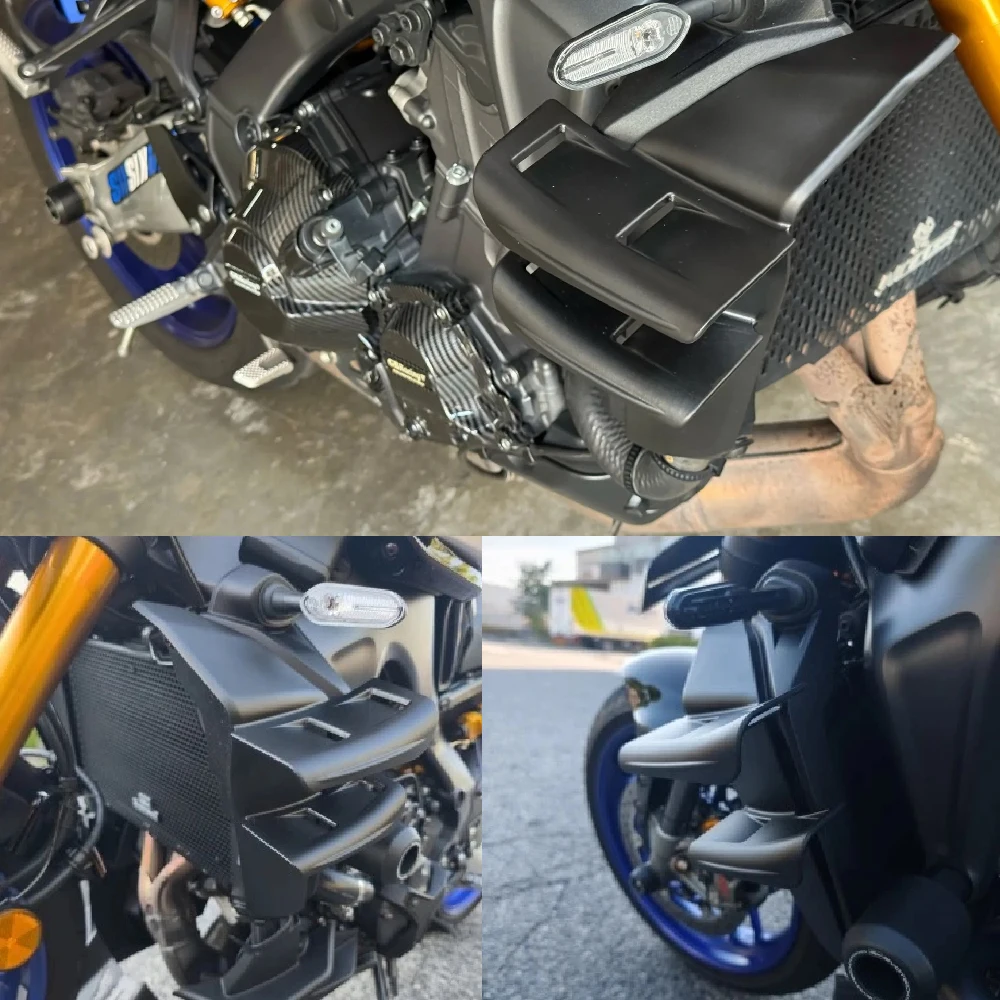 

Для YAMAHA MT-09/SP 2024 2025 GP крыло мотоциклетный спойлер боковой обтекатель MT-09 SP аэродинамическое крылышко боковой спойлер с фиксированным крылом
