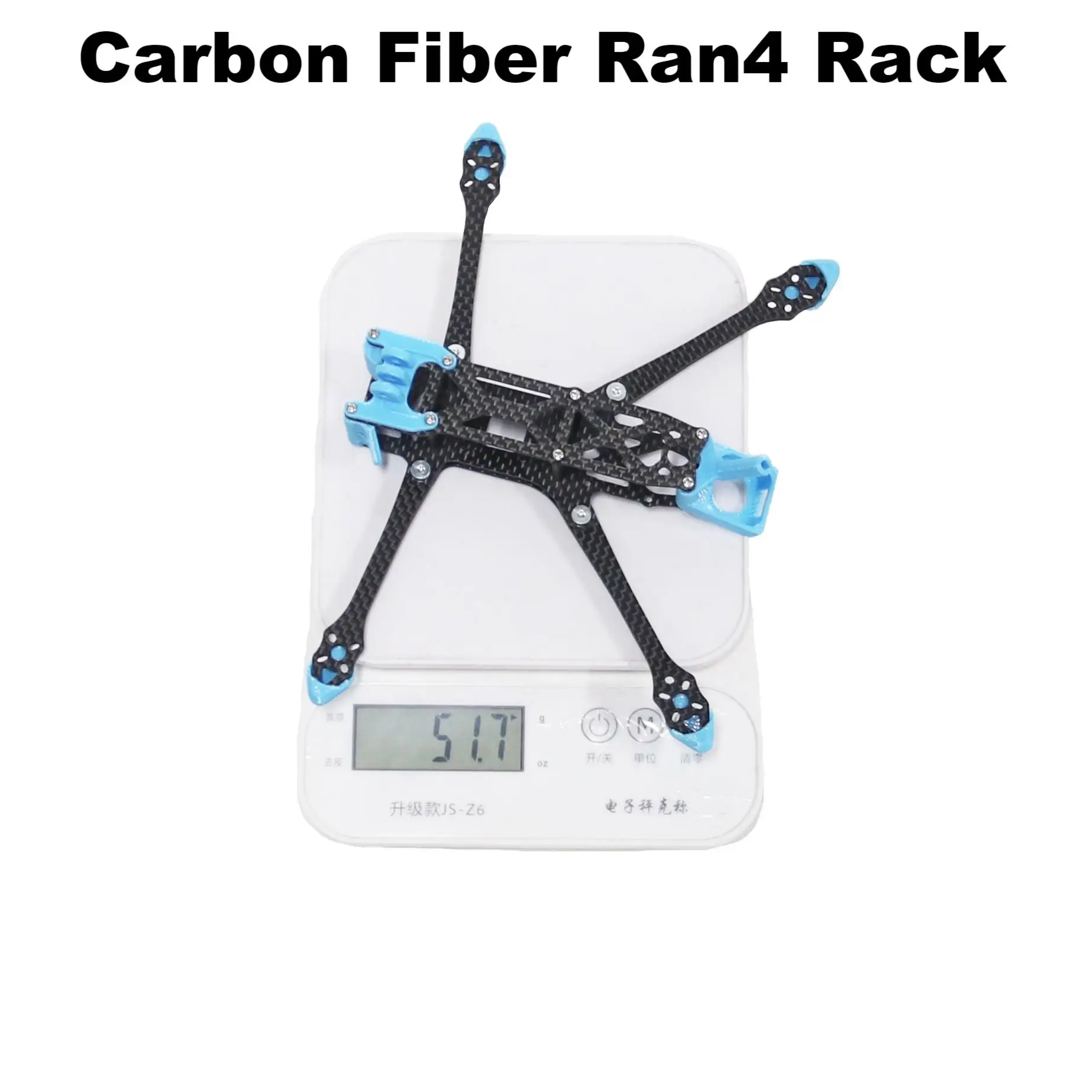 B-CUBE Ran4 4-calowy Zestaw Ramy Drona FPV z Włókna Węglowego, Wyścigowy Quadcopter, Sterownik Lotu INAV Beatflight F722 F745 Ardupilot