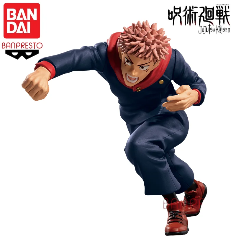 

In Stock Original Bandai Jujutsu Kaisen Cursed Exorcism Technique Itadori Yuuji Action Figure Anime Model Toy Gift