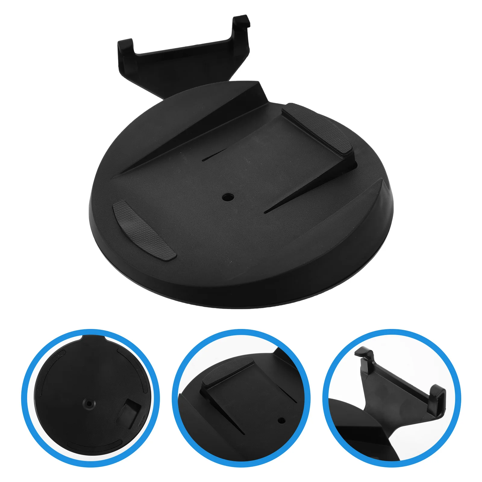 

Game Console Vertical Base Stand Stable Holder for Disc Version Anti-Slip Gaming Desk Stand Game Console Base for Desk