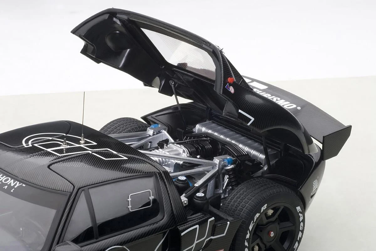 1:18 Carro de teste AUTOart Ford GT LM Spec II # 4 (preto/branco) carro fundido de metal tamanho grande modelo de veículo colecionável presentes de feriado