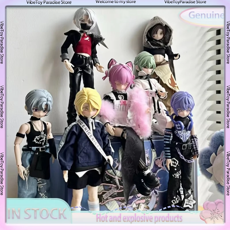 

Authentic Spot Zack Series Blind Box 8-Point Bjd Movable Doll Trendy Toy Replaceable Clothes Peripheral Figurines Ornaments