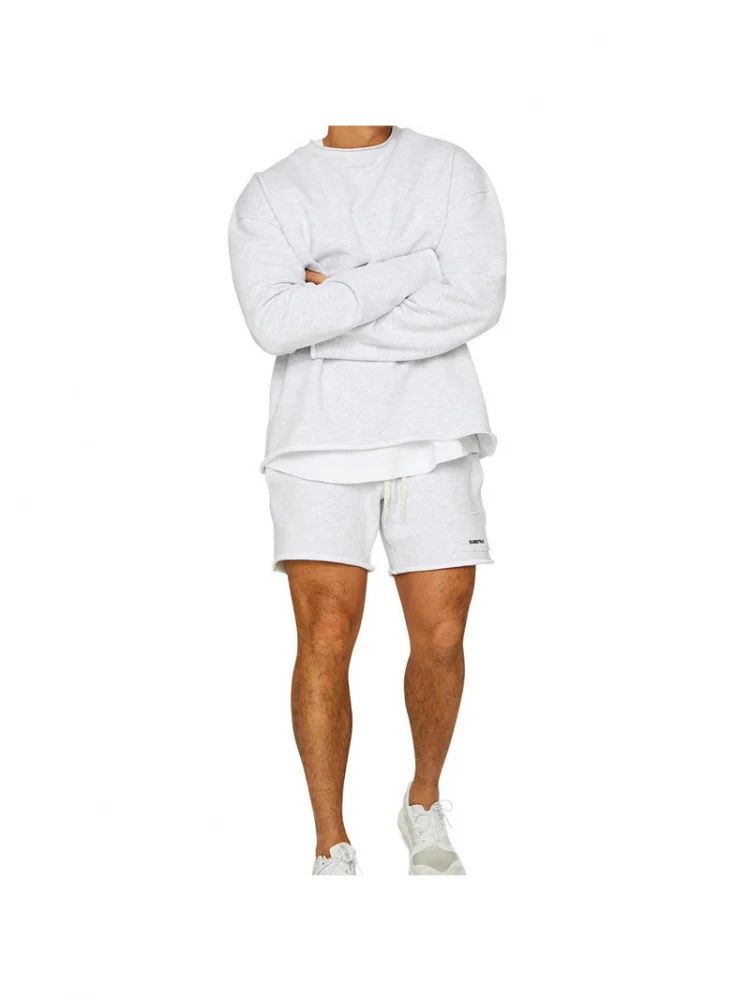 Nuovo set da allenamento allentato casual per abbigliamento sportivo Muscle Fitn Brothers per uomo, attrezzatura da palestra per corsa invernale, per il tempo libero