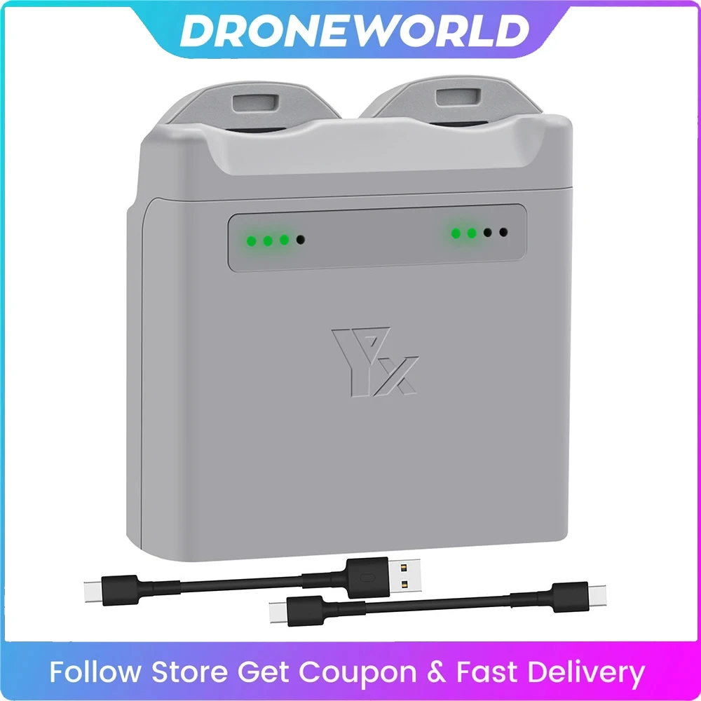 ل DJI NEO اتجاهين شحن محور شاحن بطارية توصيل خارجي بتلر قوة البنك شحن 2 بطاريات ل DJI NEO ملحقات طائرة بدون طيار ﻿
