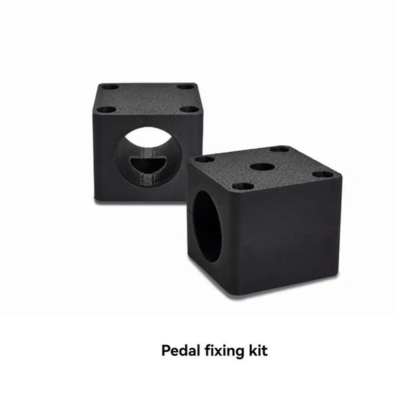 B92B Pedal Fixing Kit for Playseat Challenge for Seat for Thrustmaster T3PA/T2PA, Sim Racing Pedal Fixation Black