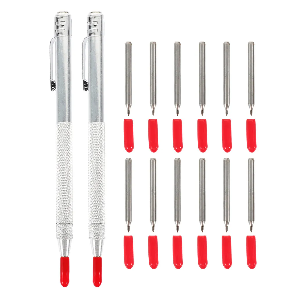 

1Set Professional Engraving Scriber Tool Set Tungsten Carbide Tip Scribe Marking Pen for Builders Carpenters Painters