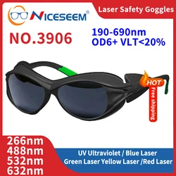 Glasses Laser Infrared Safety Lenses Protective Goggles Ipl Hair Removal Device Epi Fpv UV Industrial 532 755 1064nm Certified