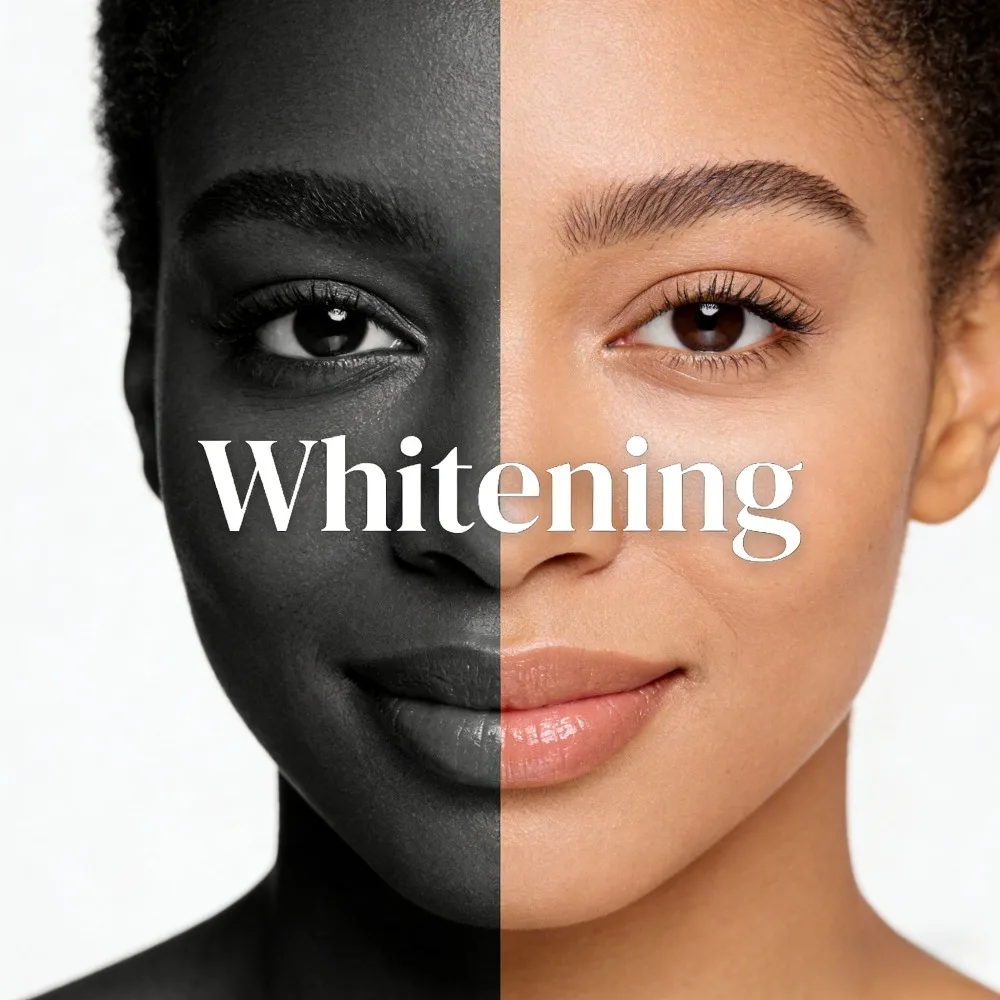 

Thailand Bleaching Serum 120ml AHA 70% Body Whiten Serum Remove Dark Skin Over White Lightening