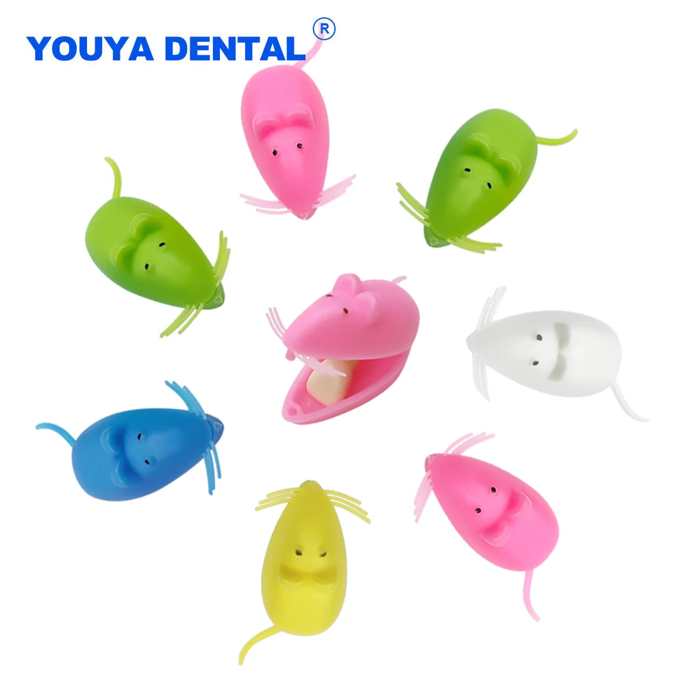 Cute Mini Mouse Shape Plastic Teeth Storage Box Fairy Box For children Gift Tooth Souvenir Save Container Teeth Collect Case