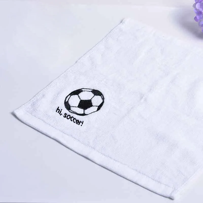 Football Towel Creative Football Modeling Cotton Towel Sports Competition Should Help Cotton Sports Towel.