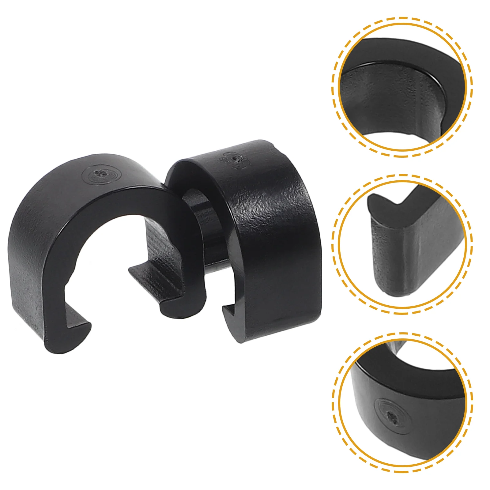 

40 Pcs Bicycle Buckle Ties Holders Cord Clips Hose Pipe Cable Guide Clamp Bike Housing Brake