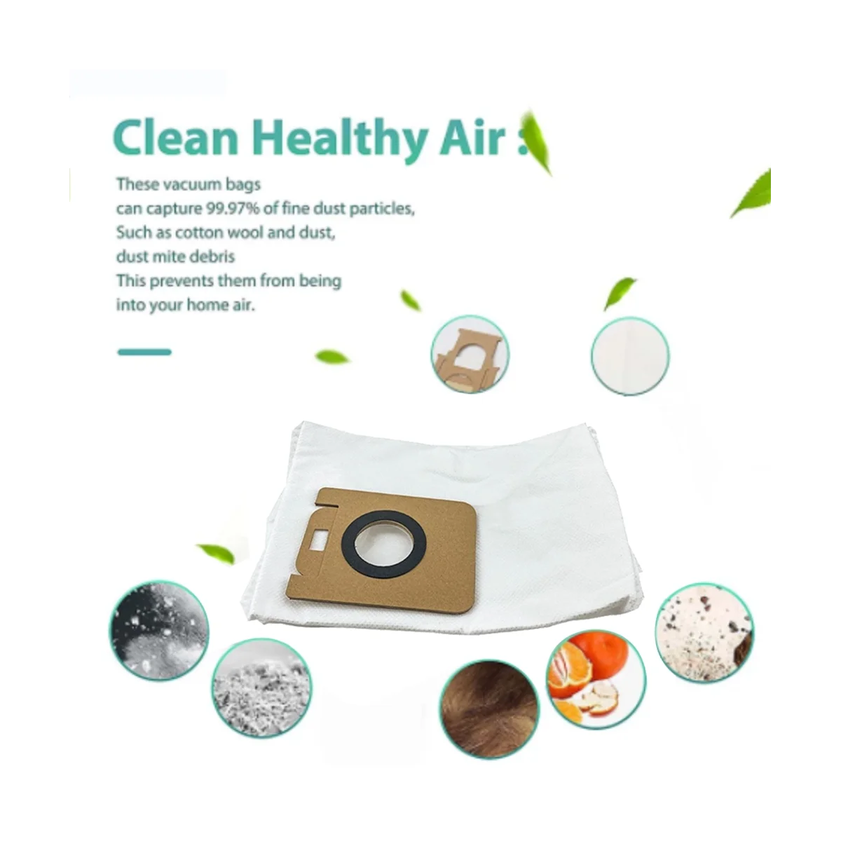 كيس الغبار ل Bot Z10 برو/L10 زائد ، السيارات الفارغة الروبوت مكنسة كهربائية استبدال ، قطع الغيار ، 12 قطعة