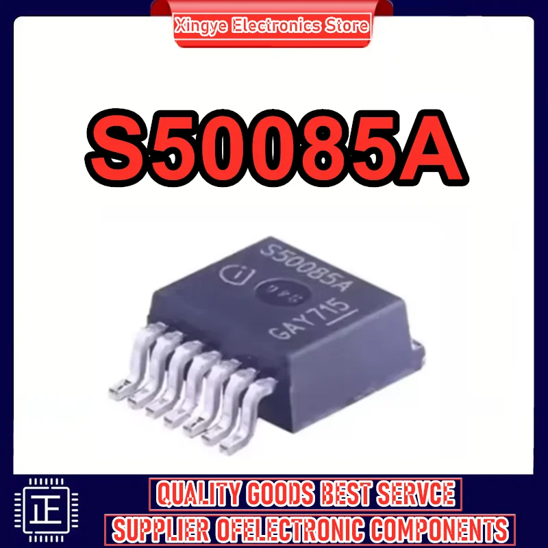10PCS BTS50085-1TMA BTS50085 MARKING S50085A BTS50085A TO-263-7 Transistor Auto Parts Performance Chip ECU Engine ESP Repair