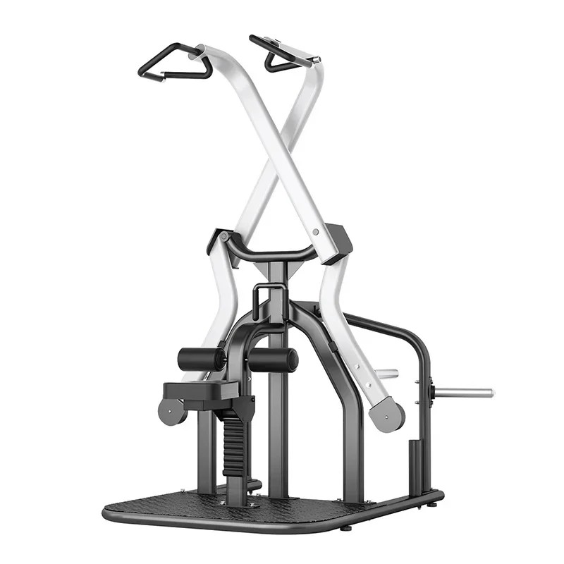 new gym cross back muscle trainer pull back training equipment beautiful back fitness equipment Cross lat pull down