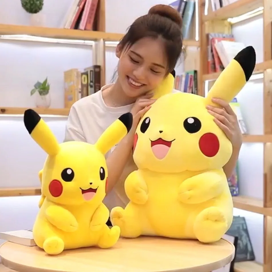 Pluszaki Pokemon 2025 Kawaii Pikachu Pichu Charmander Squirtle Psyduck Anime Miękkie Lalki Prezent Urodzinowy Świąteczny dla Dzieci