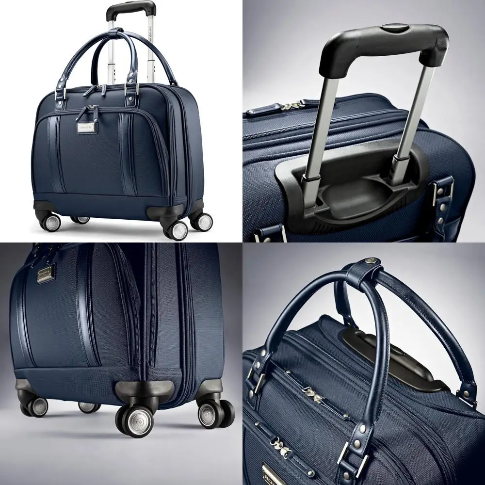 Women's Spinner Mobile Office Bag in Midnight Blue, One Size, Versatile Travel Companion