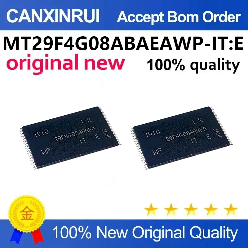 （5pcs-100pcs）Original genuine MT29F4G08ABAEAWP: E TSOP-48 4Gb NAND flash memory chip