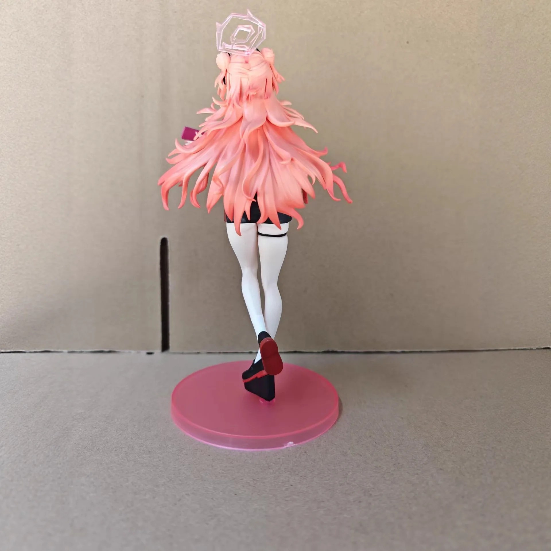 22 سنتيمتر الأزرق الأرشيف أنيمي اسم Yozakura Kirara الطرفية البلاستيكية نموذج فتاة جميلة تمثال سطح المكتب الديكور الحلي الهدايا اللعب