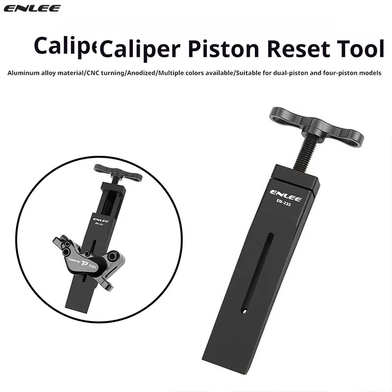 

ENLEE Road Bike Brake Caliper Piston Reset Tool Hydraulic Disc Brake Pad Return and Maintenance Repair Tool