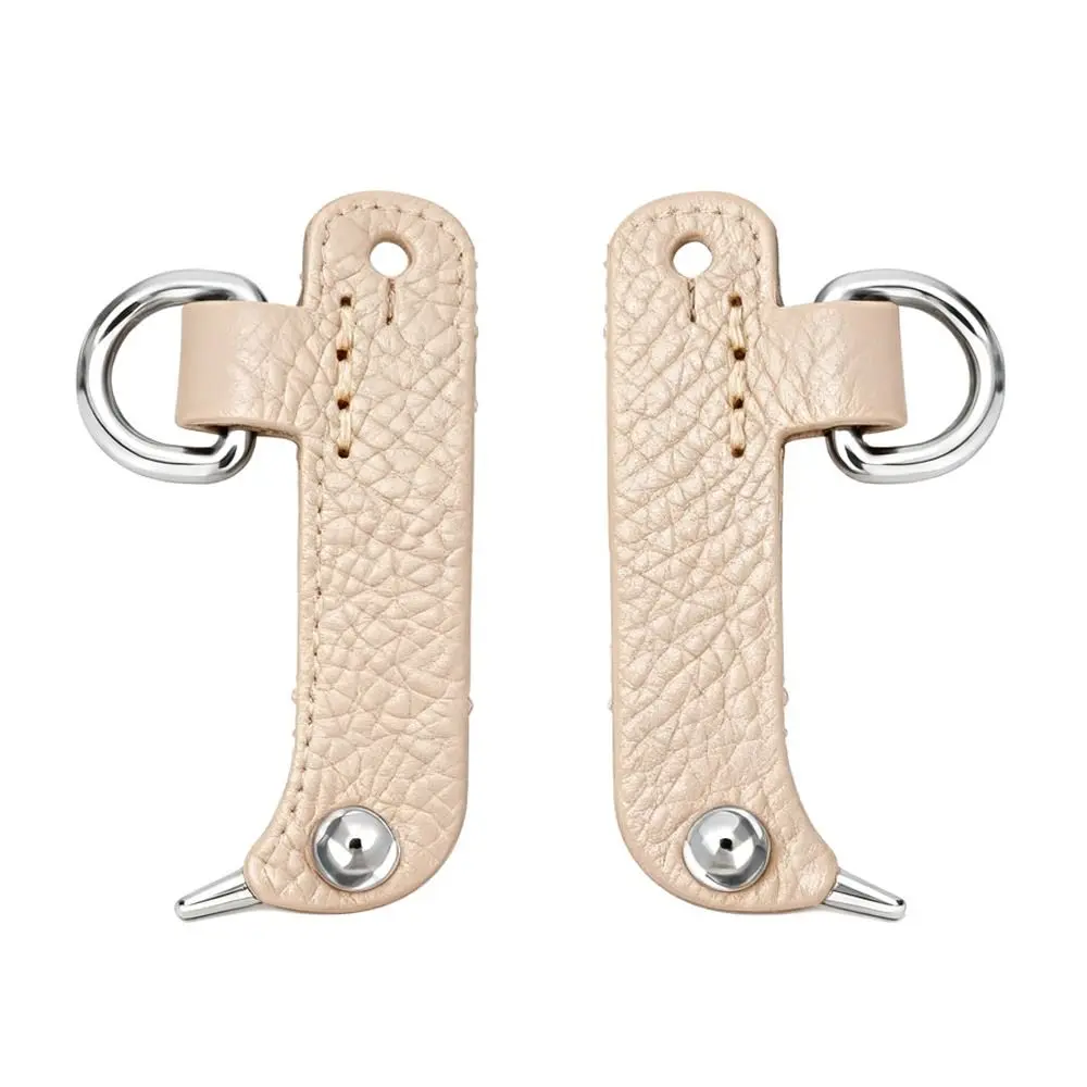 حزام بديل بتصميم خالٍ من اللكمات، حزام من الجلد الطبيعي قابل للتعديل، ملحقات تحويل حزام من الجلد الطبيعي