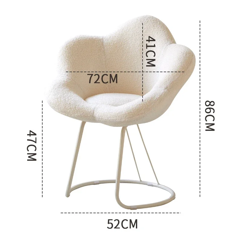 Modern Dressing Table Chairs for Bedroom The Bedroom Dressing Stool Minimalist Vanity Chair Light Luxury Stool Makeup