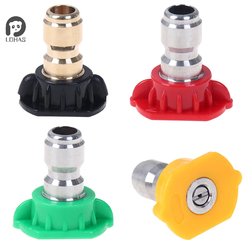 

5pcs High Pressure Washer Spray Nozzle Quick Nozzle Tips 1/4 Quick Connect tools
