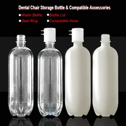 Universal Water Storage Bottle Dental Chair Turbine Unit Water Pipe Cover Lid Cap Seal Ring Dentist Clinic Soft Hose Spare Parts