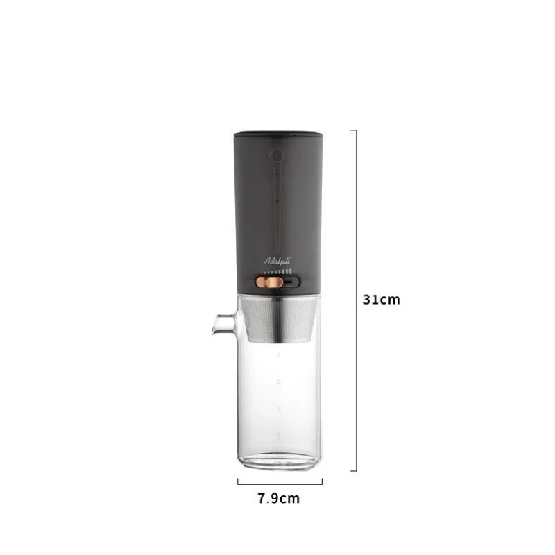 ICED Dutch Coffee Pot Cold Extraction Drip Leakage Pot Ice Brew Coffee Pot Small Drip Pot Household Espresso sets utensilsi