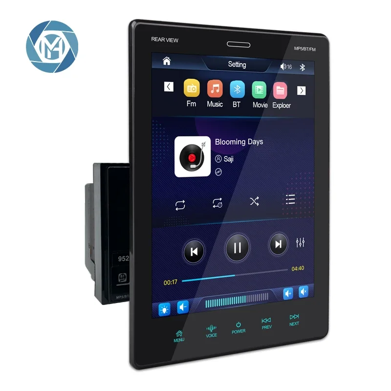 

9.5 Inch Ips Vertical Screen 2Din Dsp Ahd Carplay Car Mp5 Player Car Radio Stereo