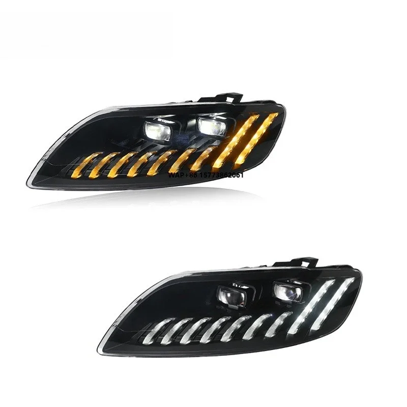 

2 Unit LED Headlights Car Accessories Suitable for Auto Lighting Systems 06-15 Q7 Modified Q8 Car Led Lights