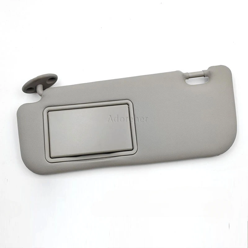 

Серый солнцезащитный козырек с зеркалом со стороны водителя/правого пассажира для Toyota Corolla 14–18 гг.