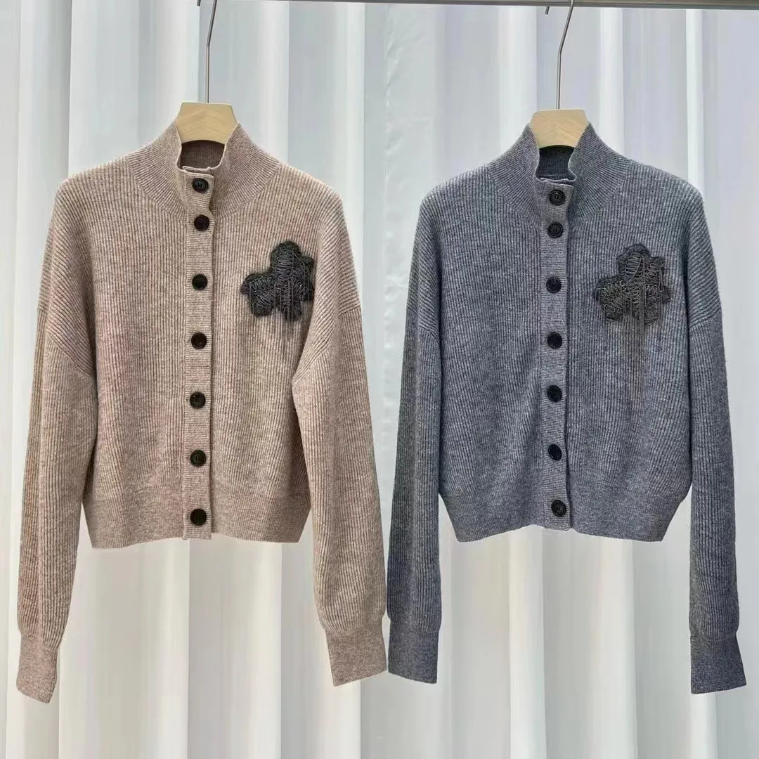 Naizaiga Cardigan de Lana y Cachemira con Cuello Recto XY4: Una Evaluación Detallada para el Otoño 2024