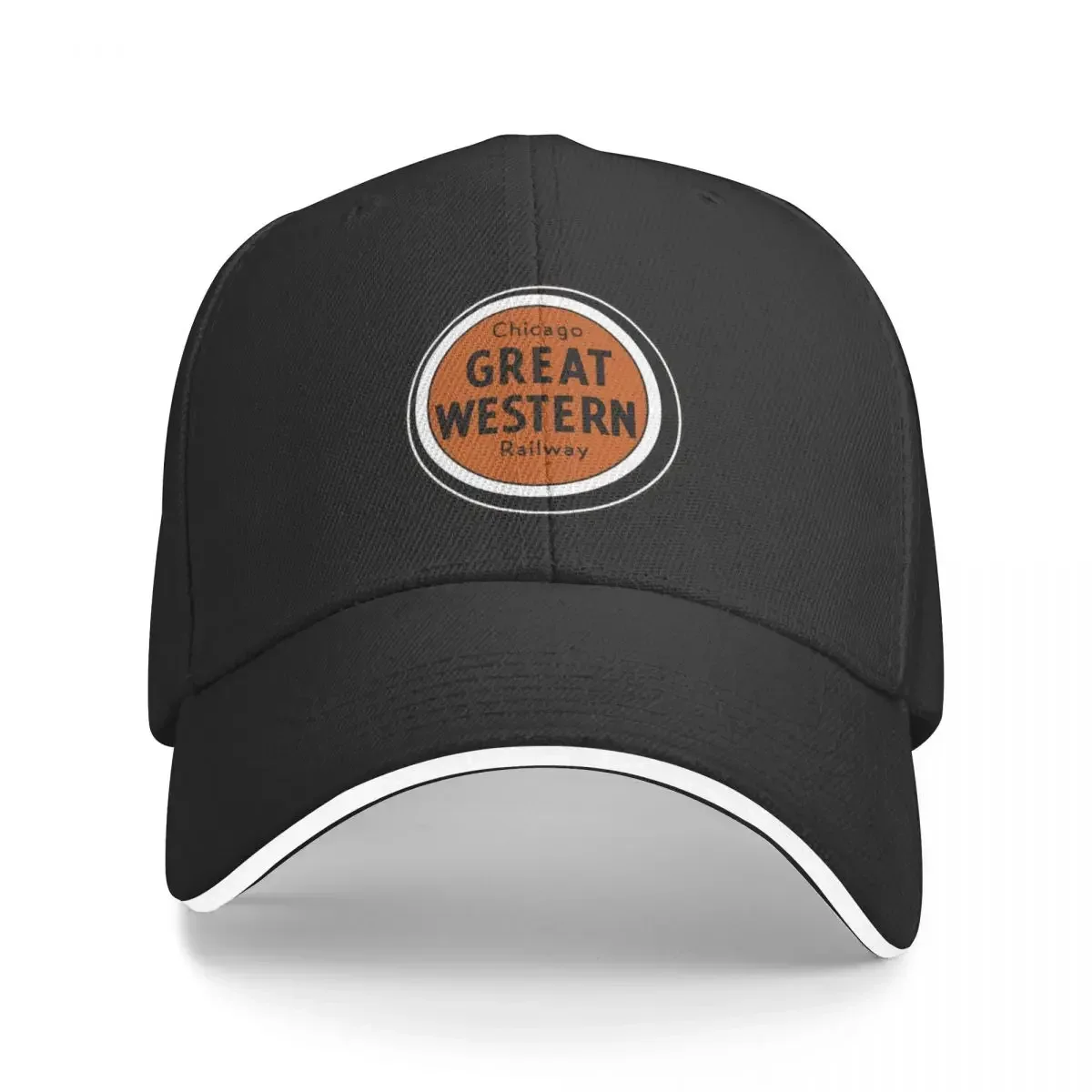 

Винтажная бейсболка Chicago Great Western Railway, детская шапка, женские шапки, мужские шапки