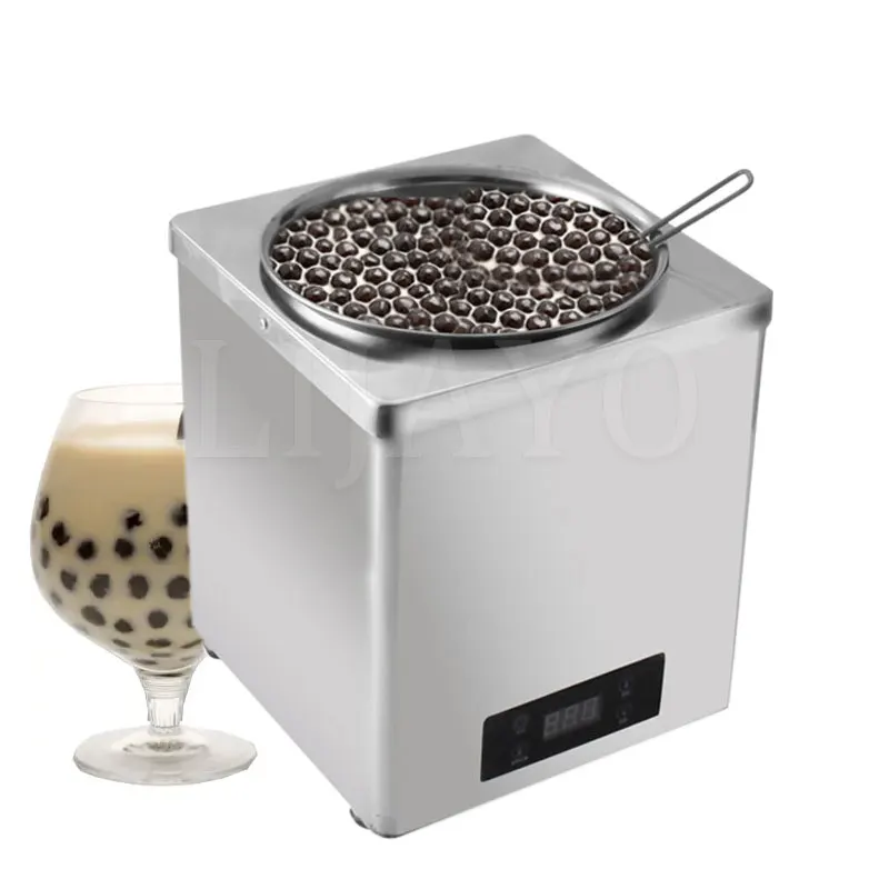 Máquina automática para Hacer bolas de Tapioca, calentador de alimentos, cocina de perlas, té de burbujas, 3/7L