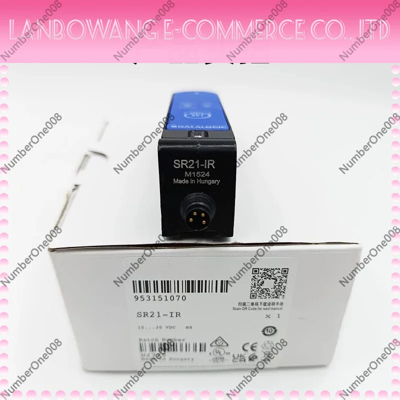 Slot Type Photoelectric Switch SR21 RG SR21 IR, Label Detector Sensor Replacement for Datalogic, 5VDC NPN Output