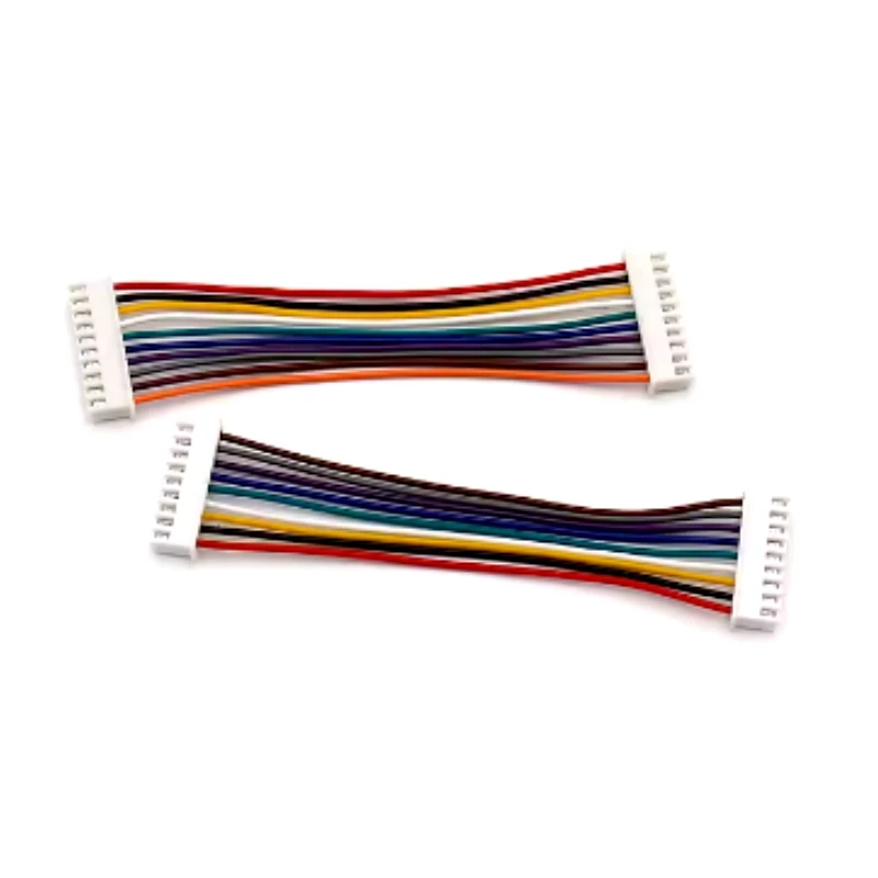 10PCS XH2.54 Electronic Wire Terminal Wire Double Head 10cm/20cm/30cm Cable 26awg Double Head Same side / Reverse side Connector