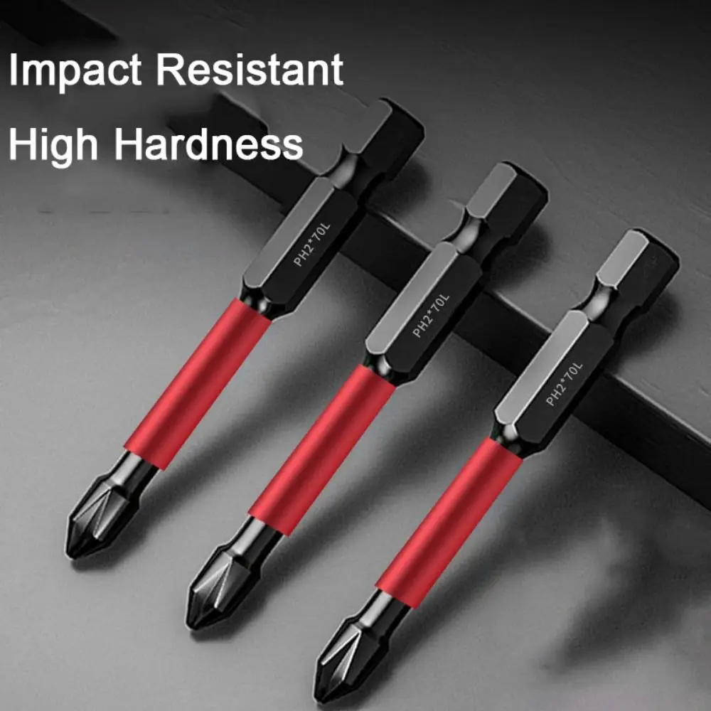 

Strong Magnetic Magnetic Batch Head Non-slip Impact Resistant Cross Head Bit High Hardness Waterproof Electric Screwdriver Bit