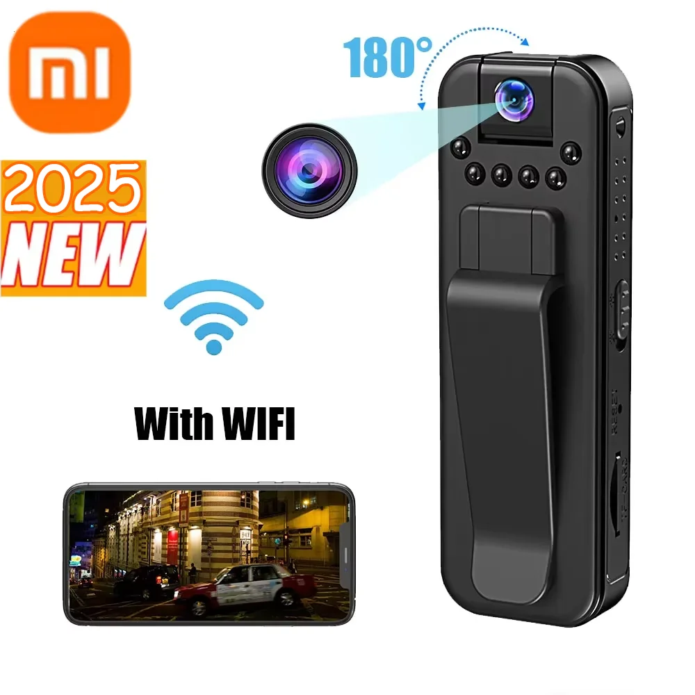 Xiaomi Wifi 1080P Body Mini Camera Portable Small Digital Video Recorder BodyCam Infrared Night Vision Miniature Camcorder