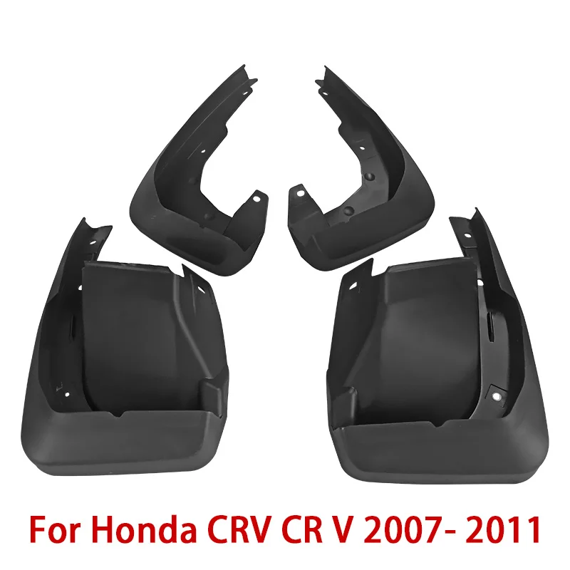 20007-2022 Front Rear 4pcs FOR Honda CRV CR-V Mudguards Fender Mud Flap Guard Splash Mudguard car accessories auto styline