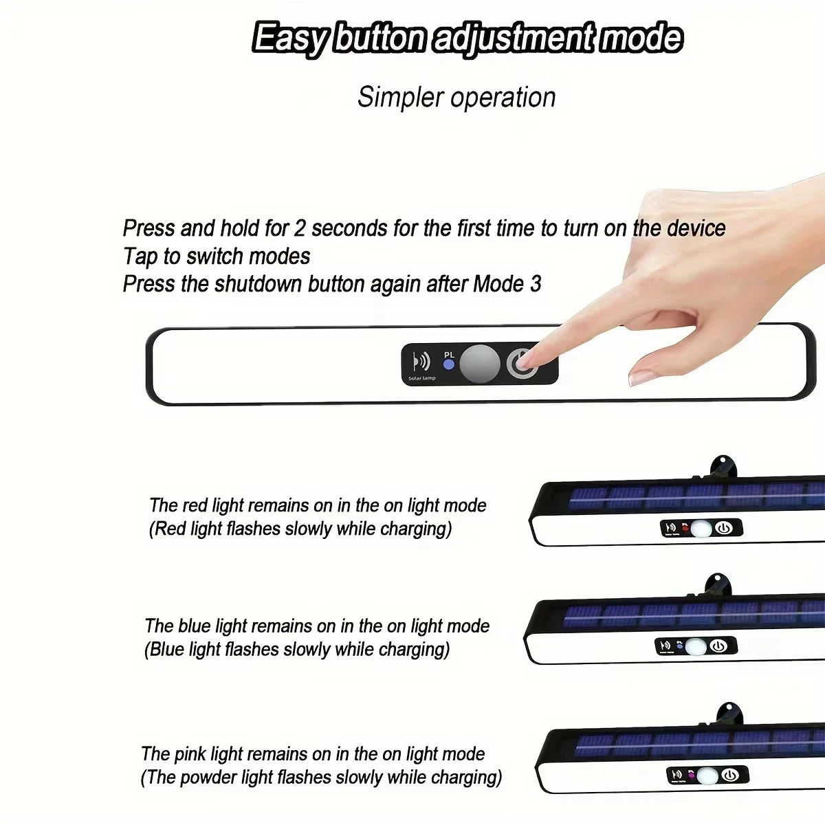 Clip On Solar Motion Lights Outdoor Waterproof,Solar Fence Lights Outside with 36 LEDs, Portable Solar Powered Security Lights