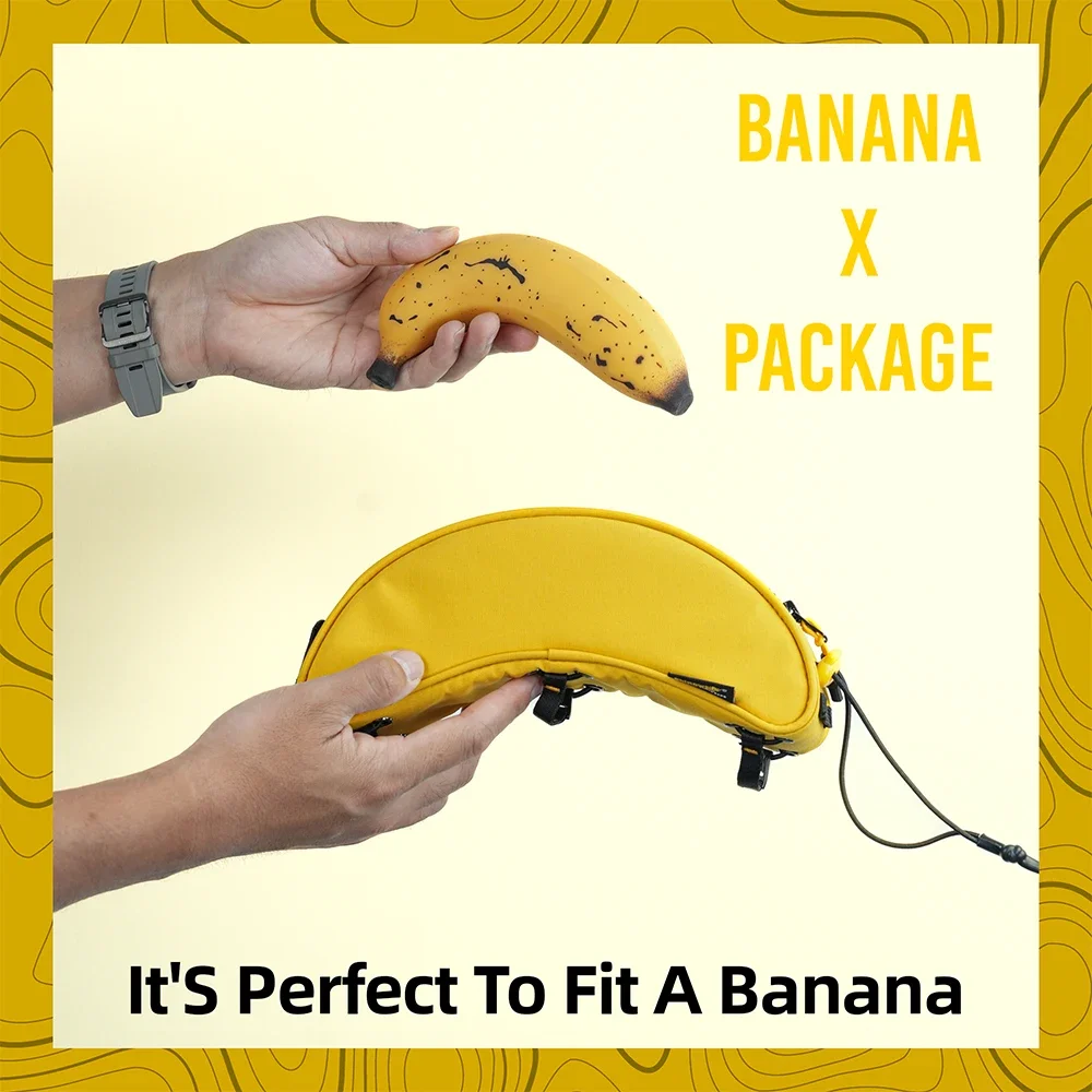 وحيد القرن الدراجات دراجة حقيبة الموز نوع تخزين الملحقات أدوات الترفيه حقيبة كتف لدراجة الحصى الطريق الجبلية #3