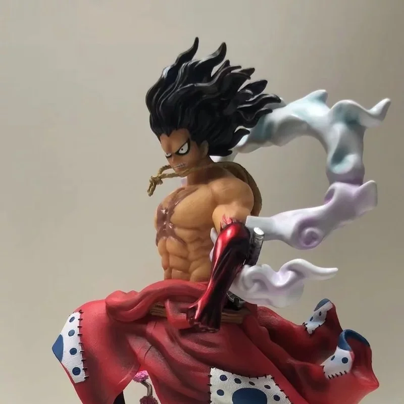 원피스 GK 애니메이션 피규어 모델 기어 4 몽키 D 루피 액션 피규어 24cm 높이 스태츄 수집용 장난감 피규어