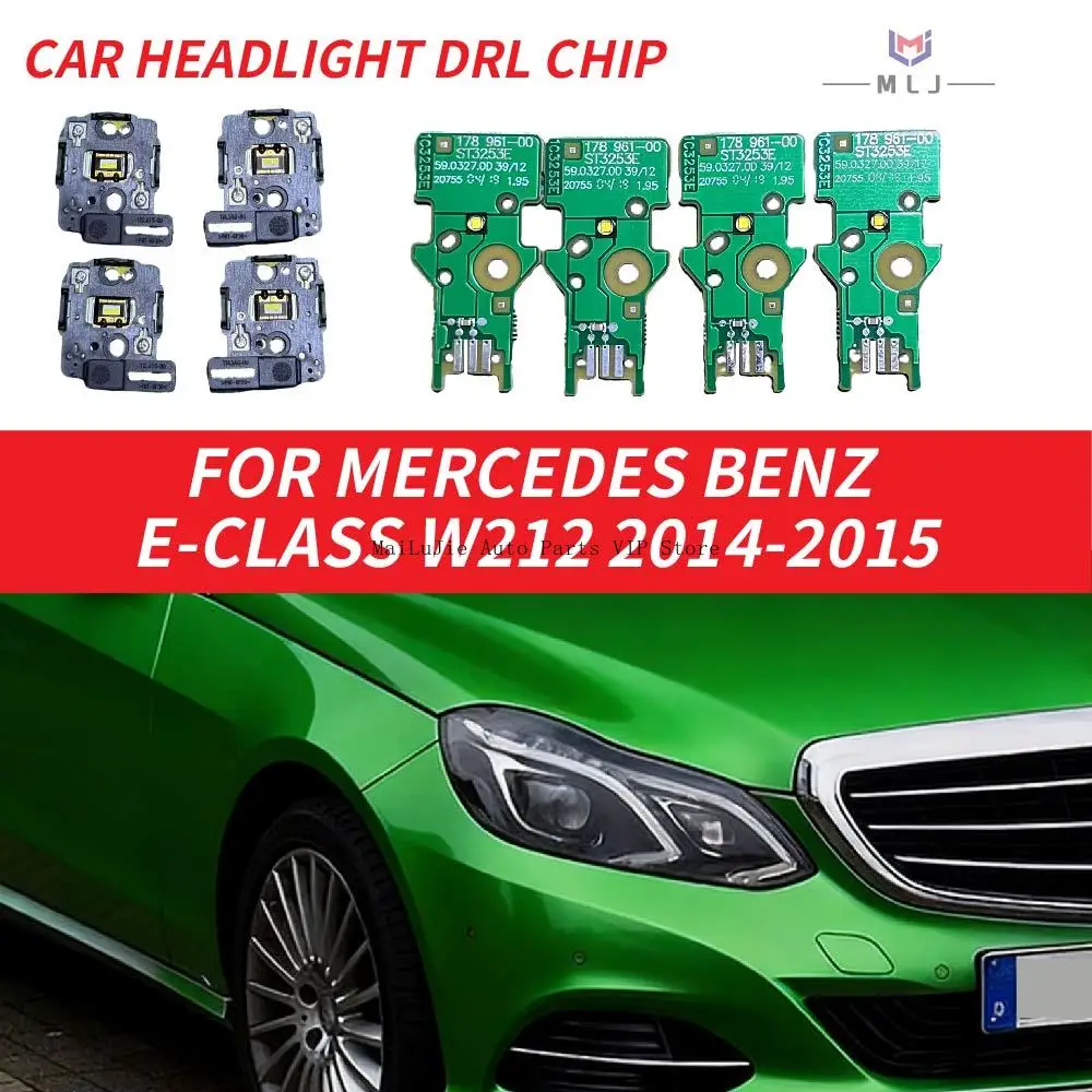 

For 2014 2015 Mercedes Benz E-Class W212 White Light Car Headlights DRL Chip Ballast Circuit Board Light Source Board fittings