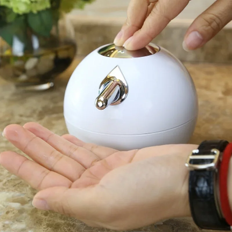 380Ml Pressing Type Soap Dispenser Sanitizer Emulsion Separate Bottle Kitchen Bathroom Spherical Hand Soap Home Lotion Bottle
