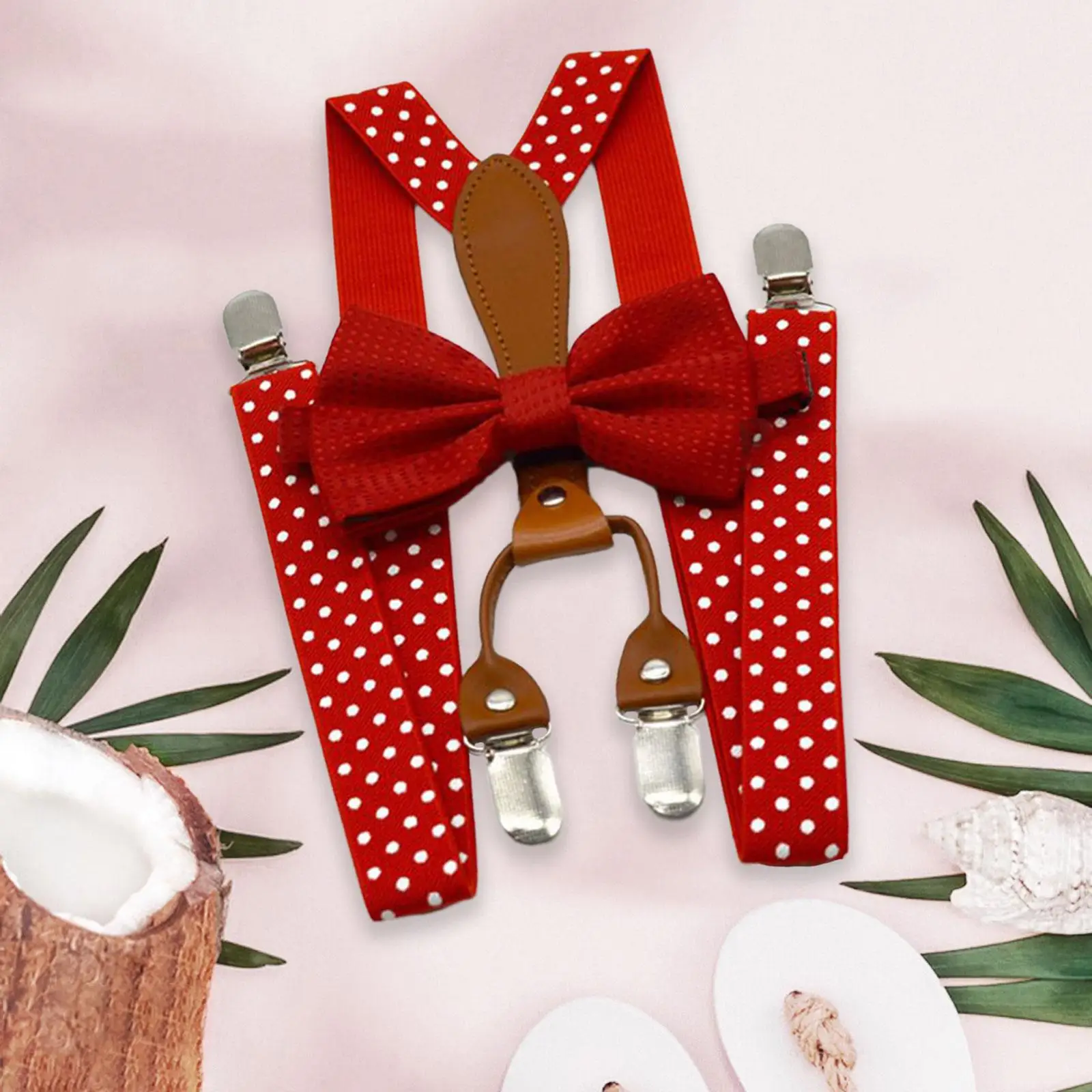 Bretelles élastiques réglables unisexes, bretelles formelles à la mode avec nœud papillon pour costume de smoking, fête de Cocktail